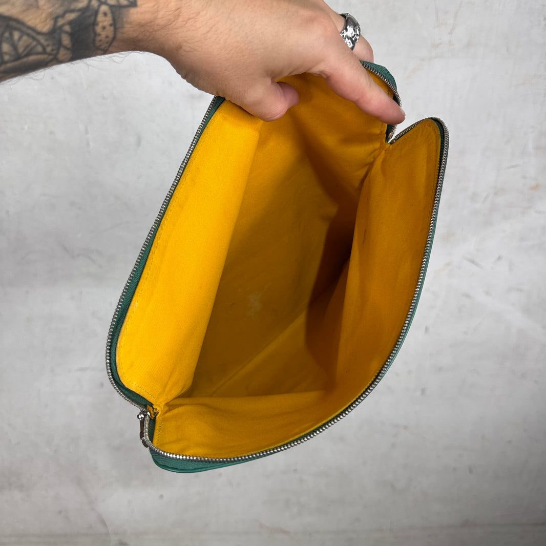 Goyard Green Sainte Marie Foldable Pouch