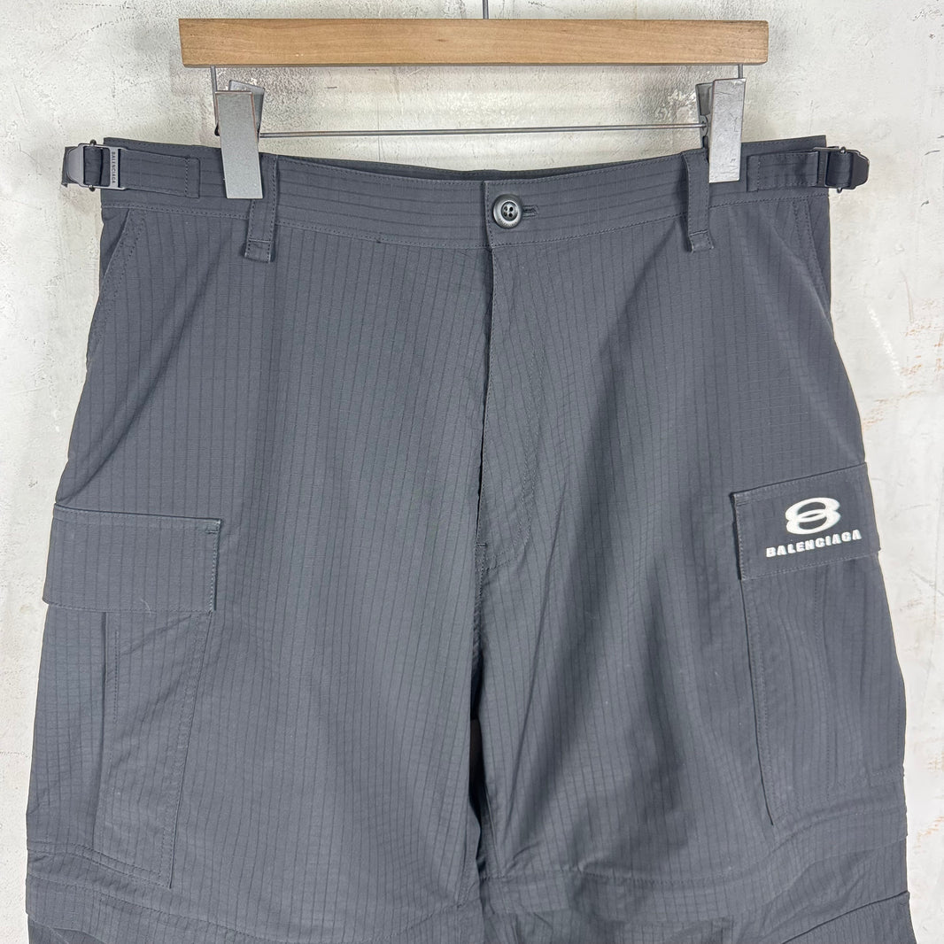 Balenciaga Unity Ripstop Convertible Cargos