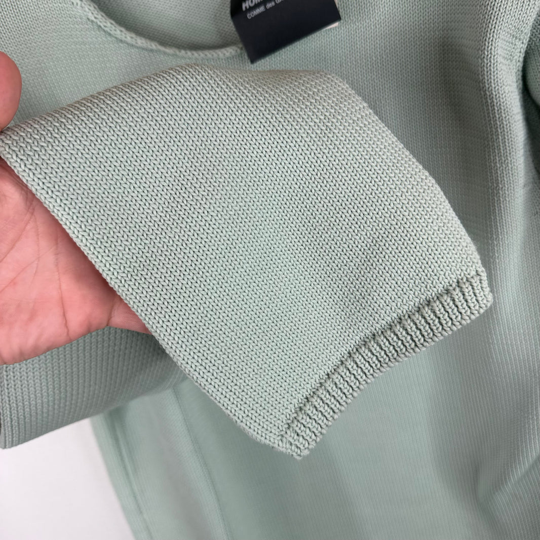 CDG Homme Deux Distressed Knit Sweater