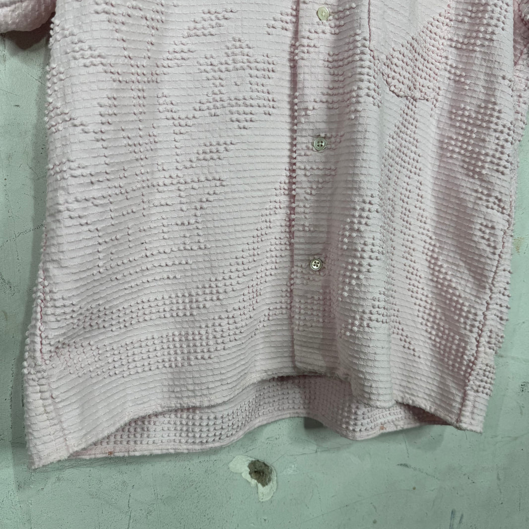 Bode Pink Textured Shirt
