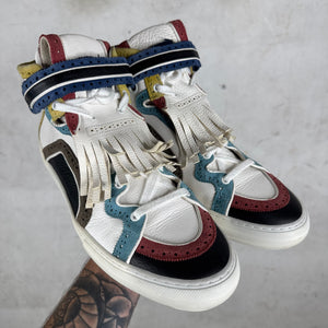 Pierre Hardy Fringed Multicolor Sneakers