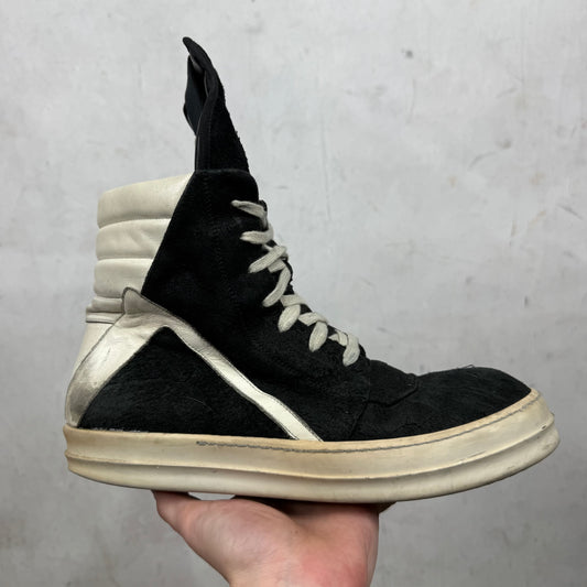 Rick Owens Brushed Suede Geobaskets