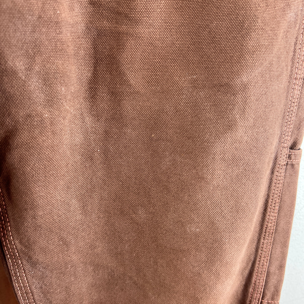 Kapital Red Buckleback Straight Leg Trousers