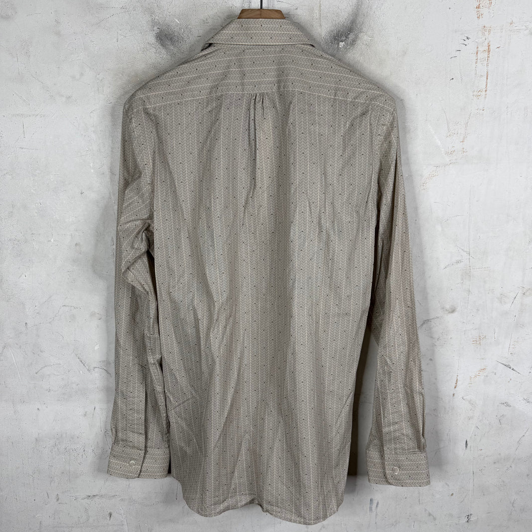 RRL Striped Button-Up Shirt