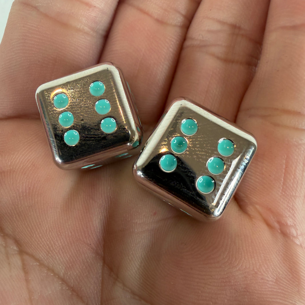 Tiffany & Co. Silver Dice Set