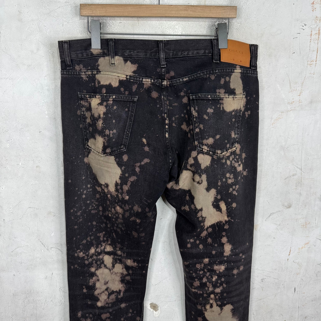 Gucci Bleached Straight Jeans