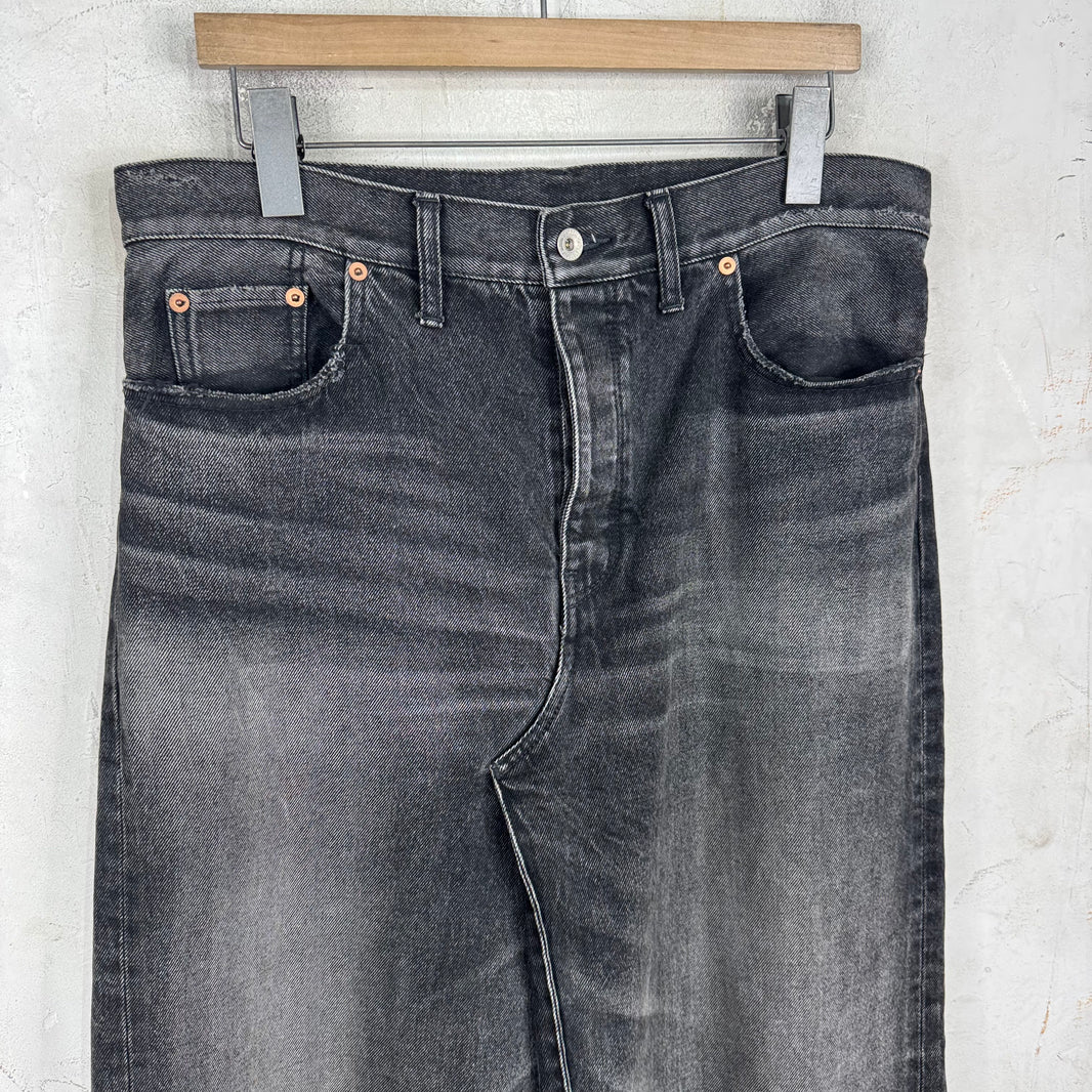 Doublet Skirt Flared Jeans