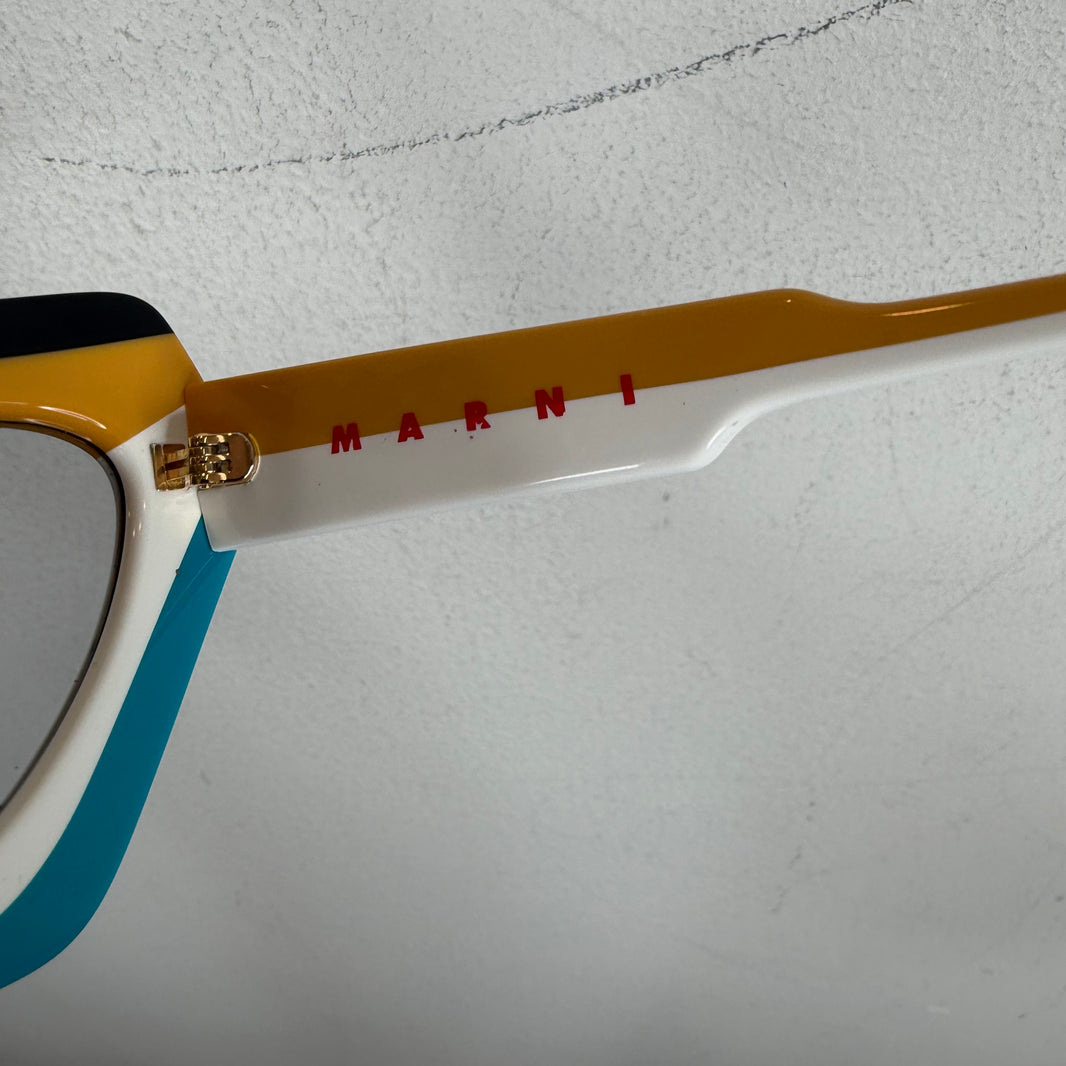 Marni Devil's Pool Striped Sunglasses