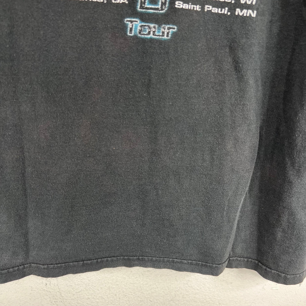 Vintage Stripped Justified Tour T-Shirt