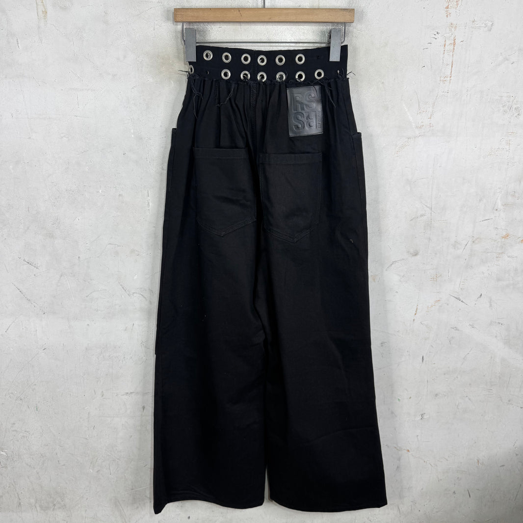 Raf Simons Grommet Waisted Baggy Jeans