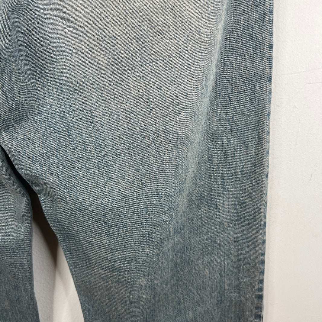 Balenciaga Camo Double Layer Denim Jeans