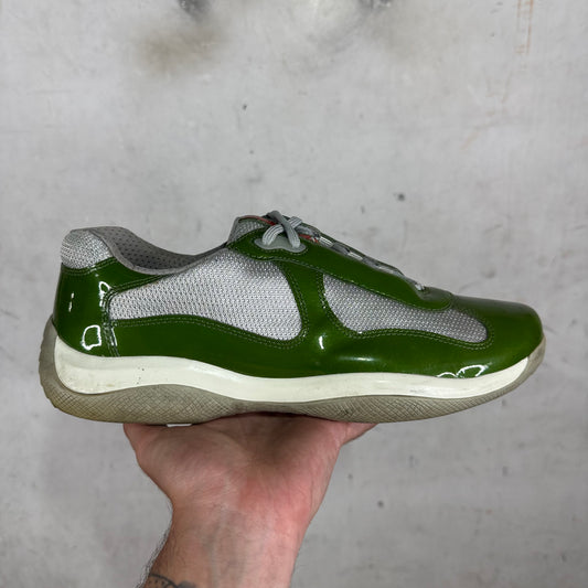 Prada Green Patent Americas Cup