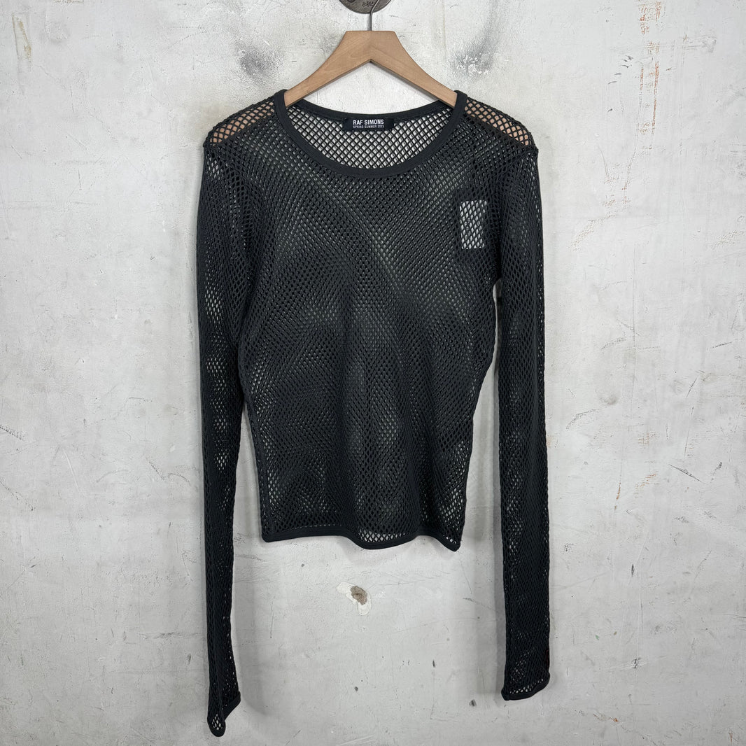 Raf Simons SS 23 Mesh L/S Shirt