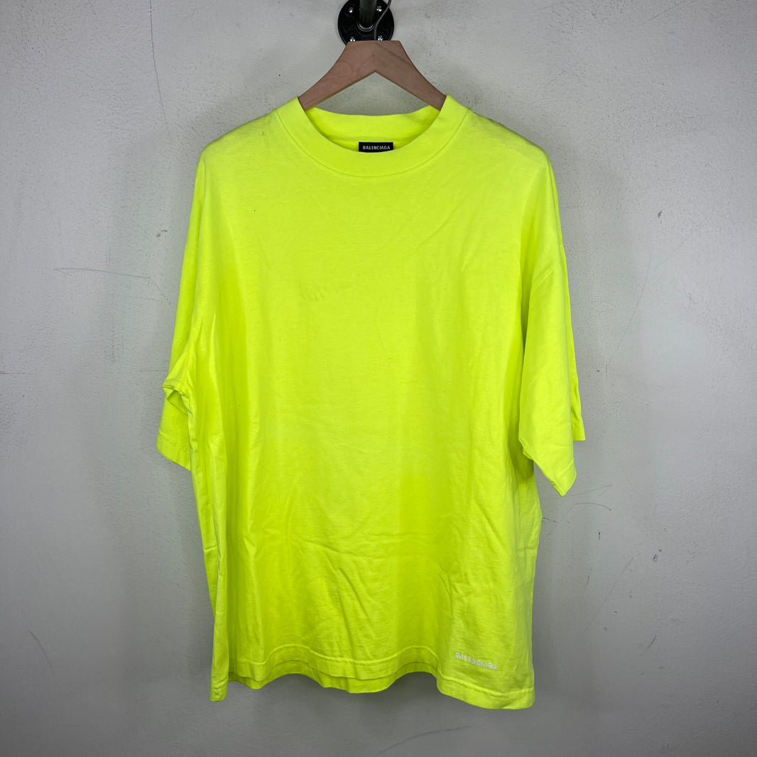Balenciaga Neon Green T-Shirt
