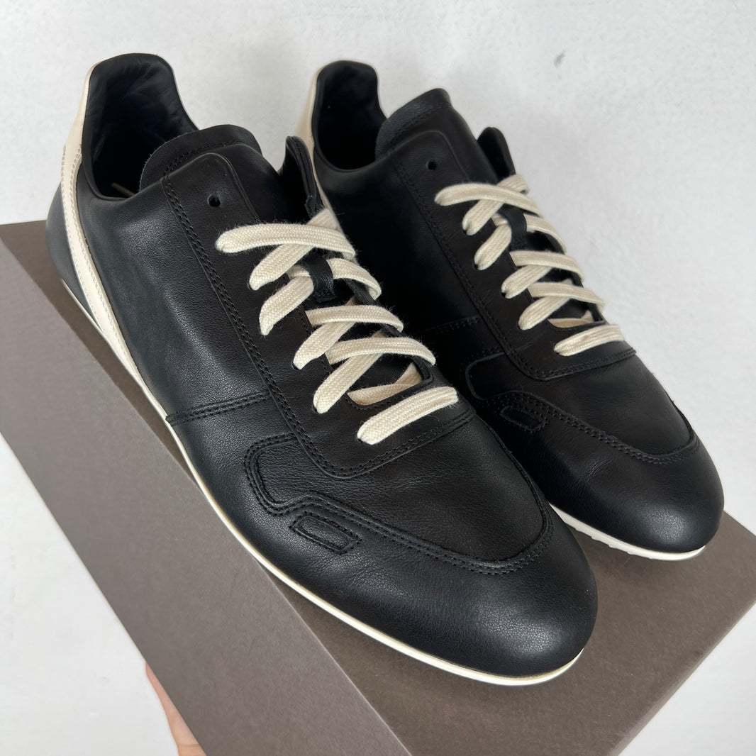 Rick Owens Black Minimal Sneakers