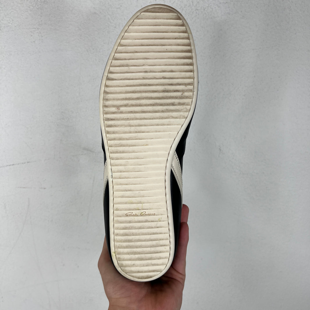 Rick Owens Black Minimal Sneakers