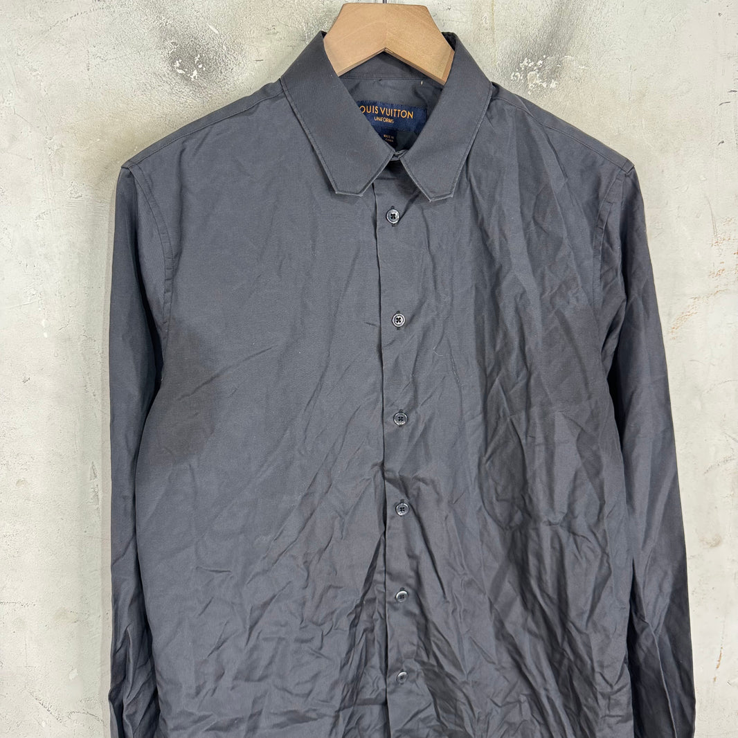 Louis Vuitton Uniformes Grey Button Up