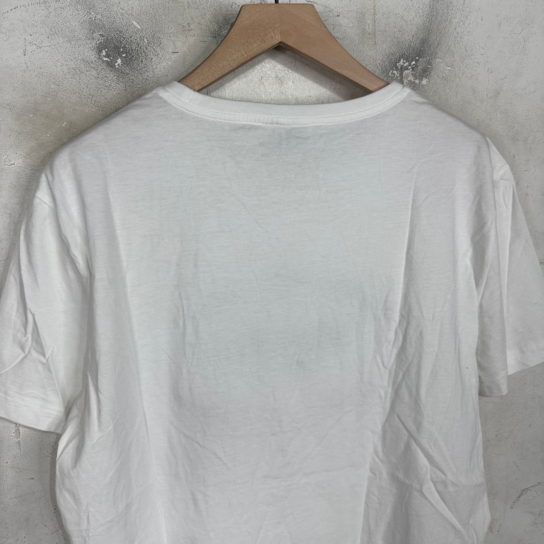 Prada Stencil Embroidered Logo T-Shirt