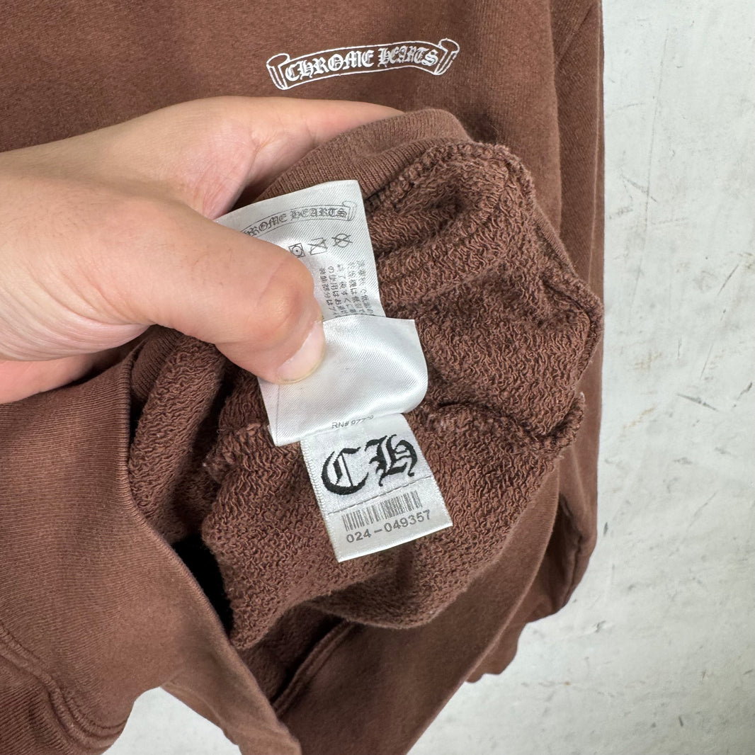 Chrome Hearts Brown Structure Hoodie
