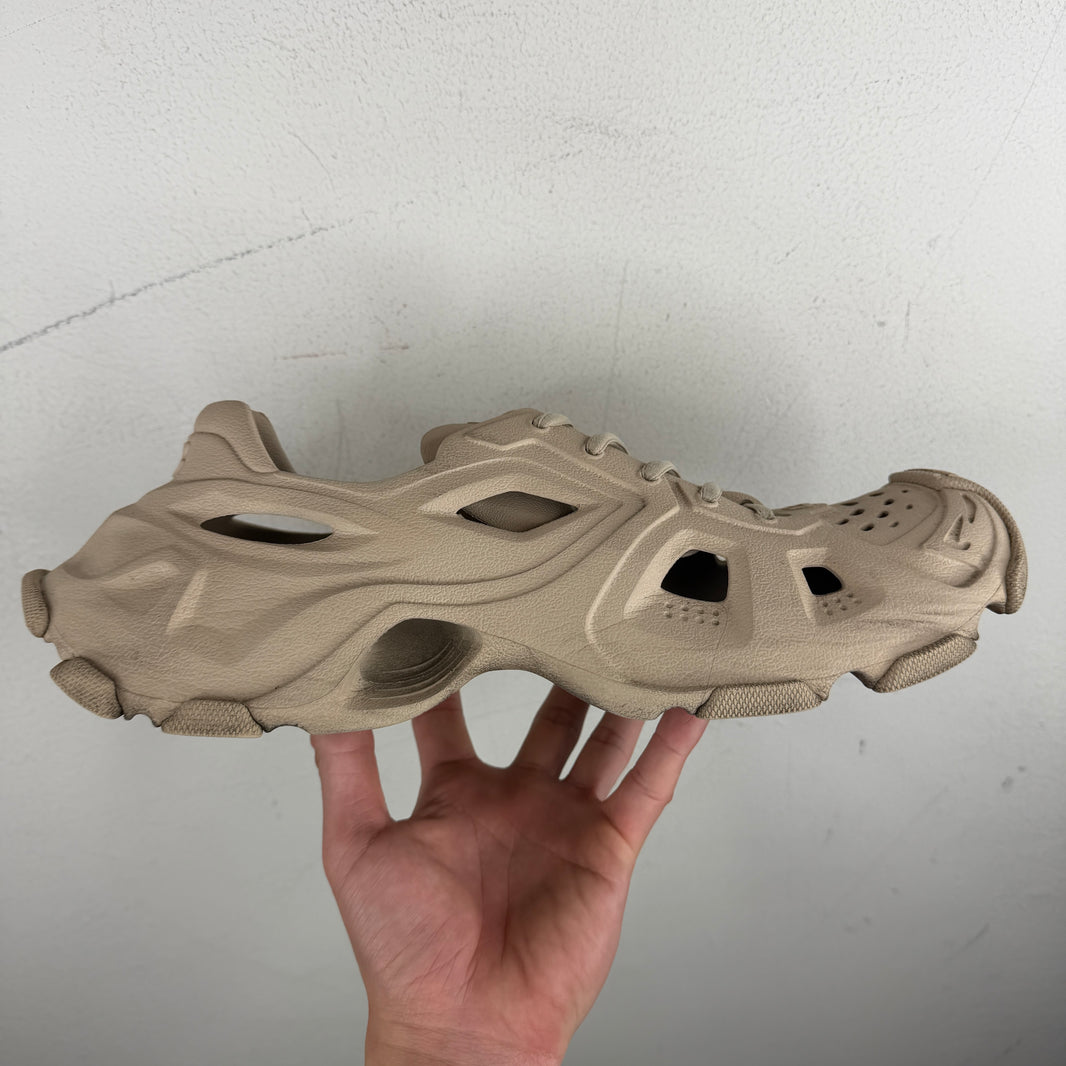 Balenciaga Tan HD Lace Up Sneakers