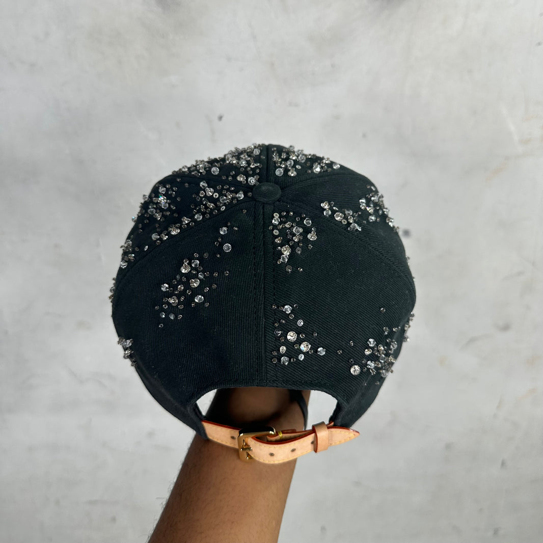 Louis Vuitton Rhinestone Virgil Strapback Hat
