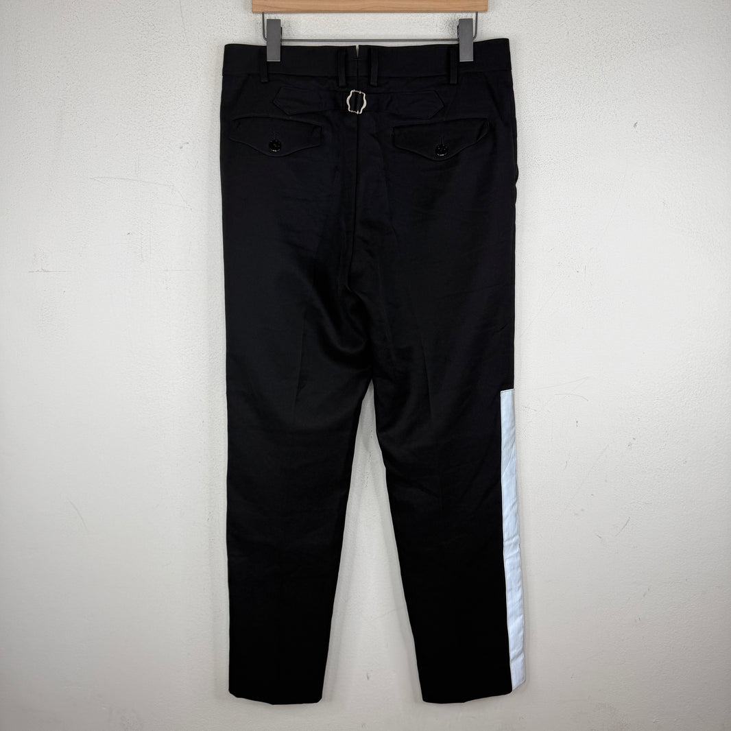 Junya Watanabe 3M Striped Buckleback Trousers