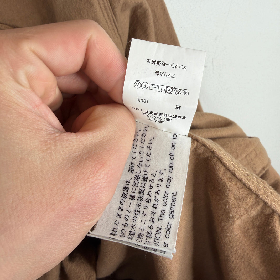 Engineered Garments Brown Cotton Button Up Shirt