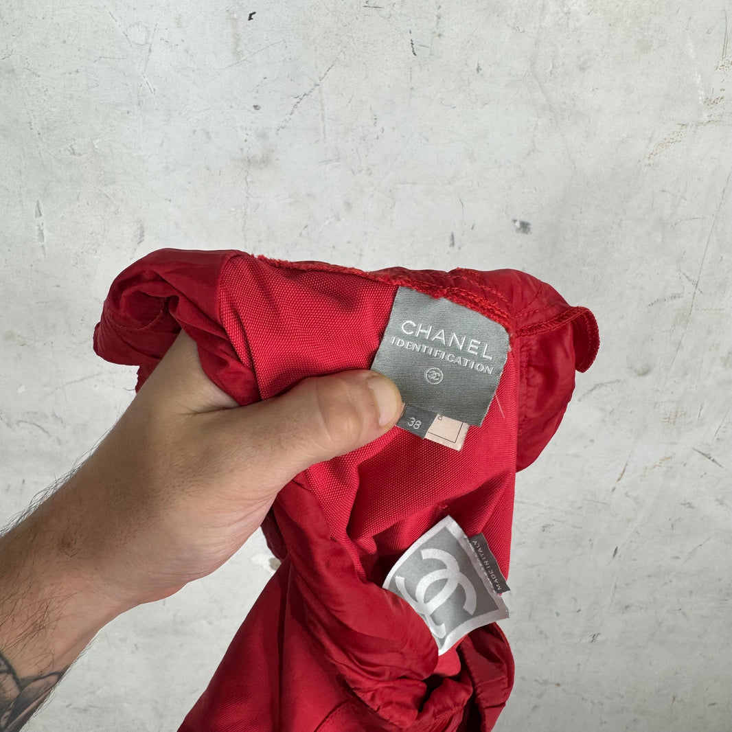 Chanel Women's Red Ski Pants