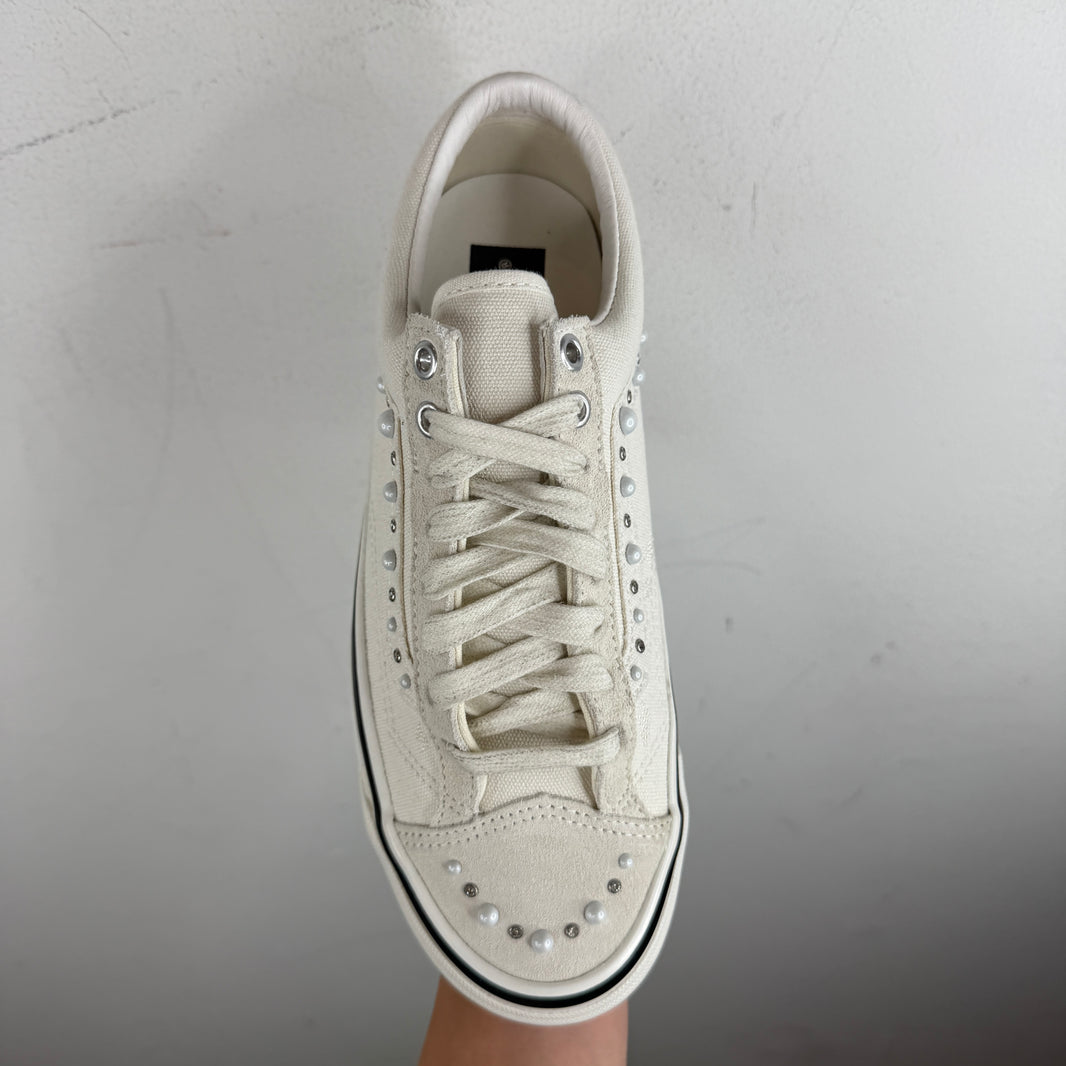 Vans White Pearlized Style 36 Sneakers