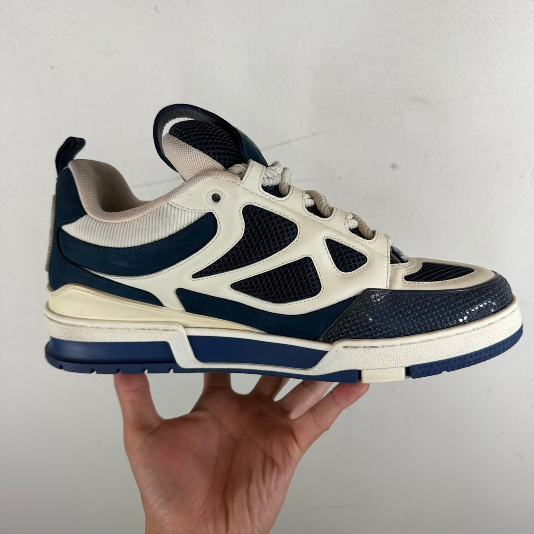 Louis Vuitton Blue/White Skate Sneakers