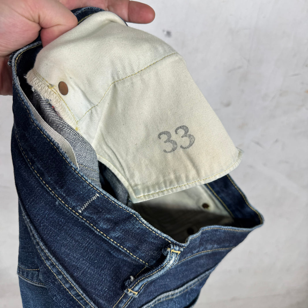 Kapital Dark Wash Broken In Jeans