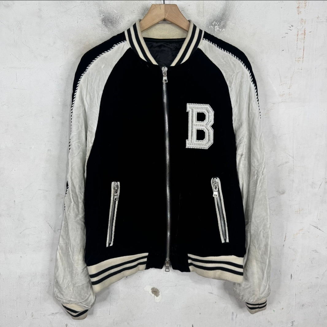 Balmain Velvet Souvenir Jacket