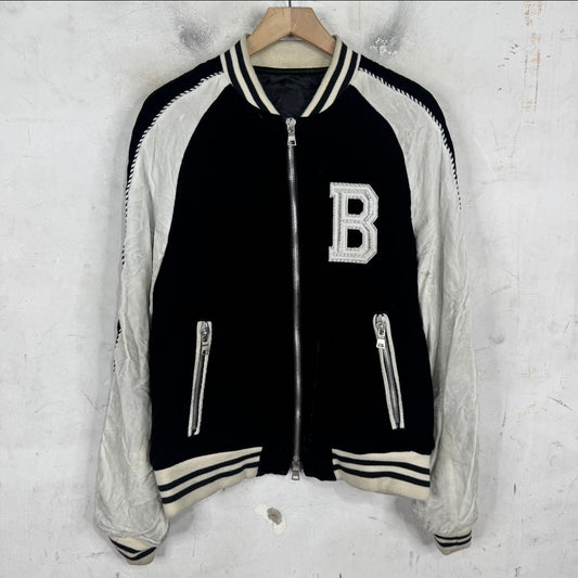 Balmain Velvet Souvenir Jacket
