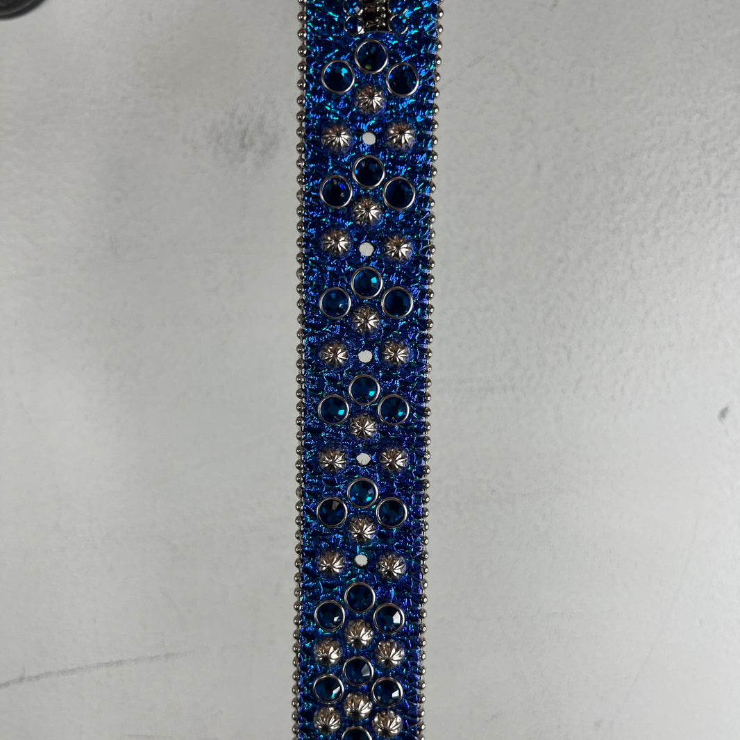 BB Simon Blue/Purple Holographic Belt