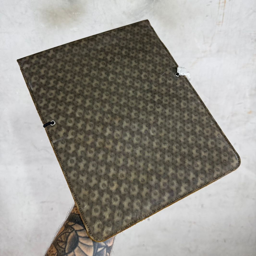 Margiela Brown Lenticular Elastic Pouch