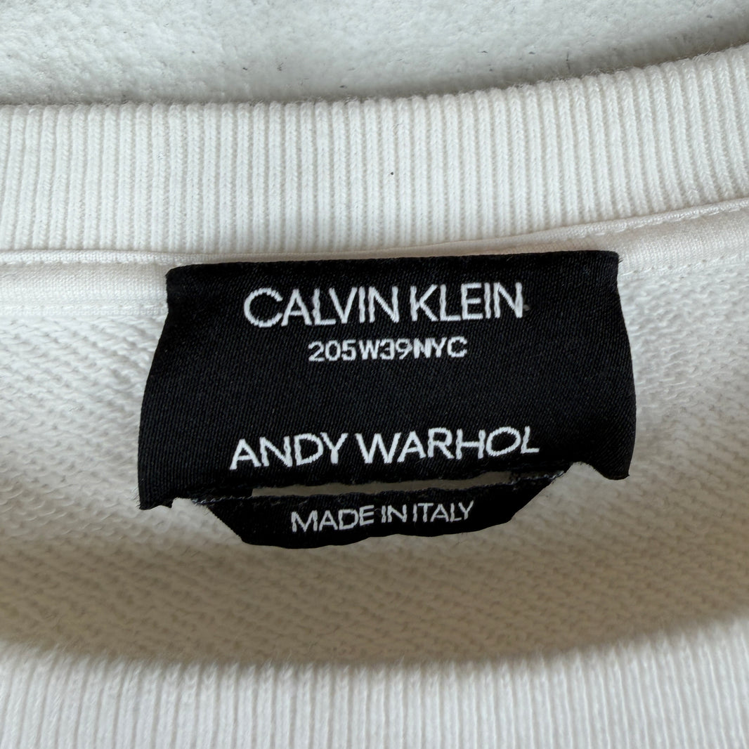 Calvin Klein 205W39NYC Warhol Little Electric Chair Crewneck