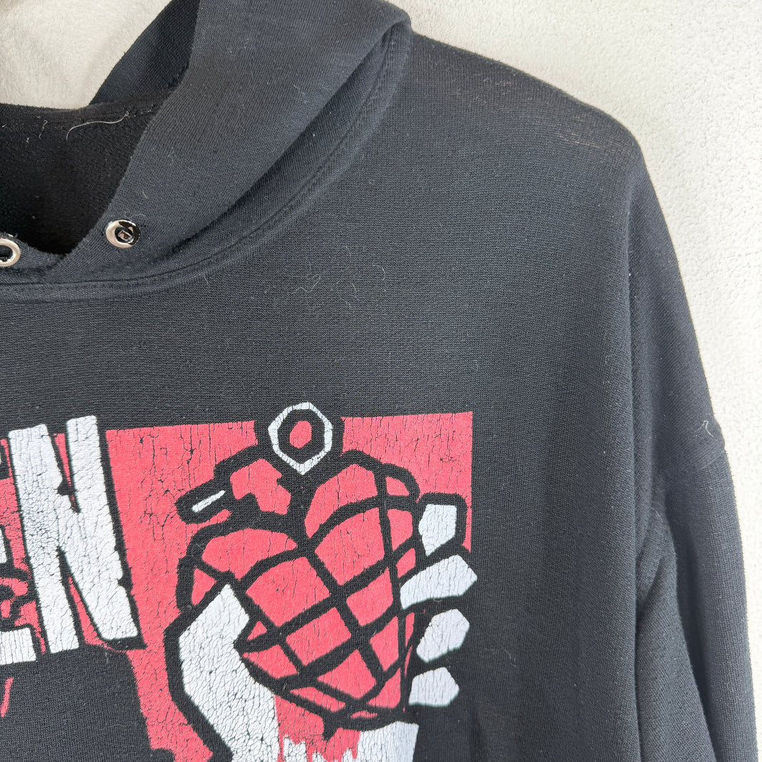 Vintage Smoked Green Day American Idiot Hoodie
