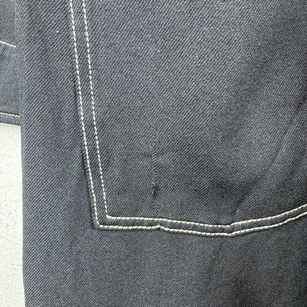 CDG Homme Plus Contrast Stitch Romper Button Up