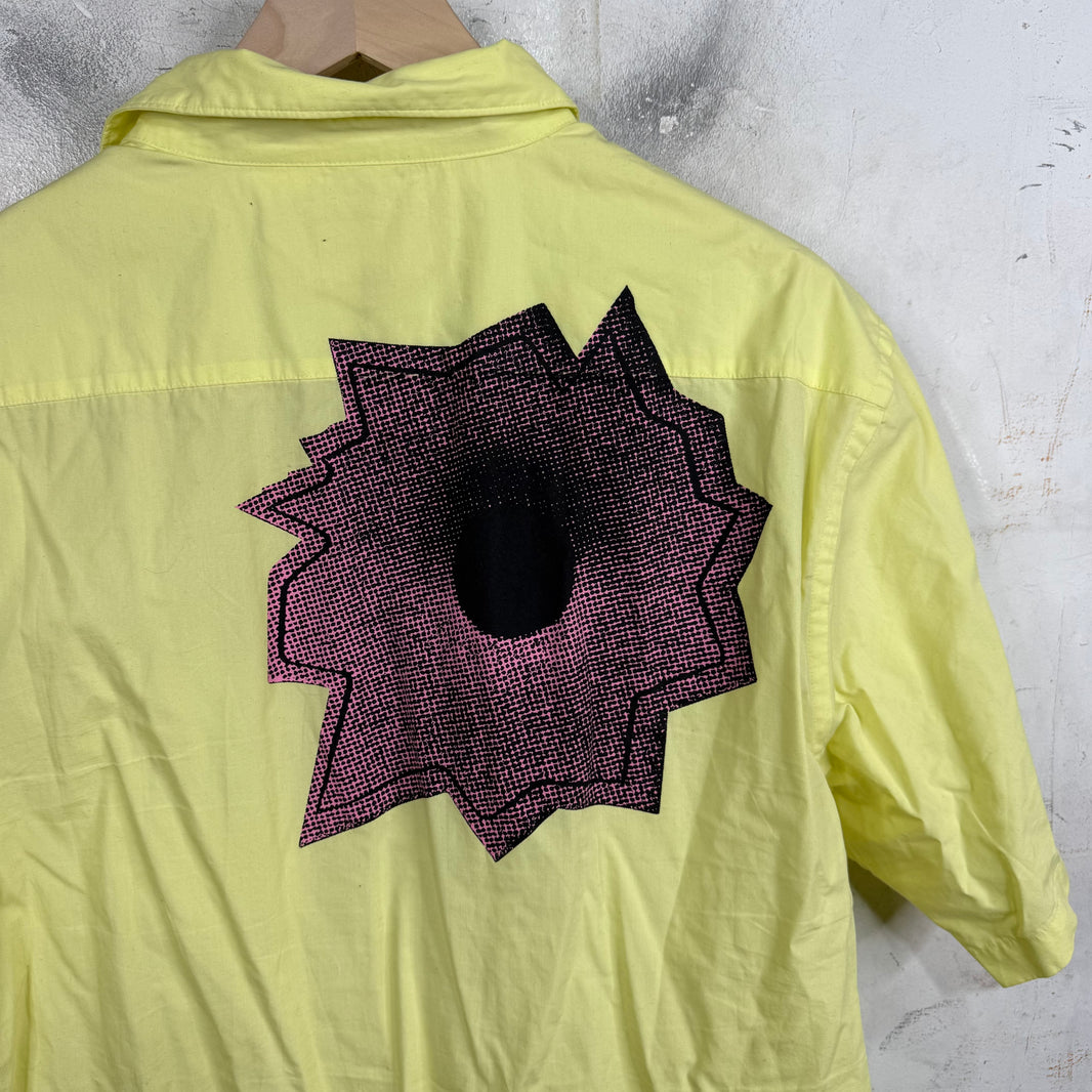 Supreme Nate Lowman Yellow Shirt