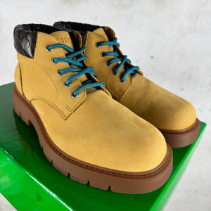 Bottega Veneta Tan Haddock Mid Boots