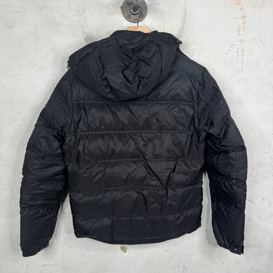 Prada Black Double Layer Puffer Jacket