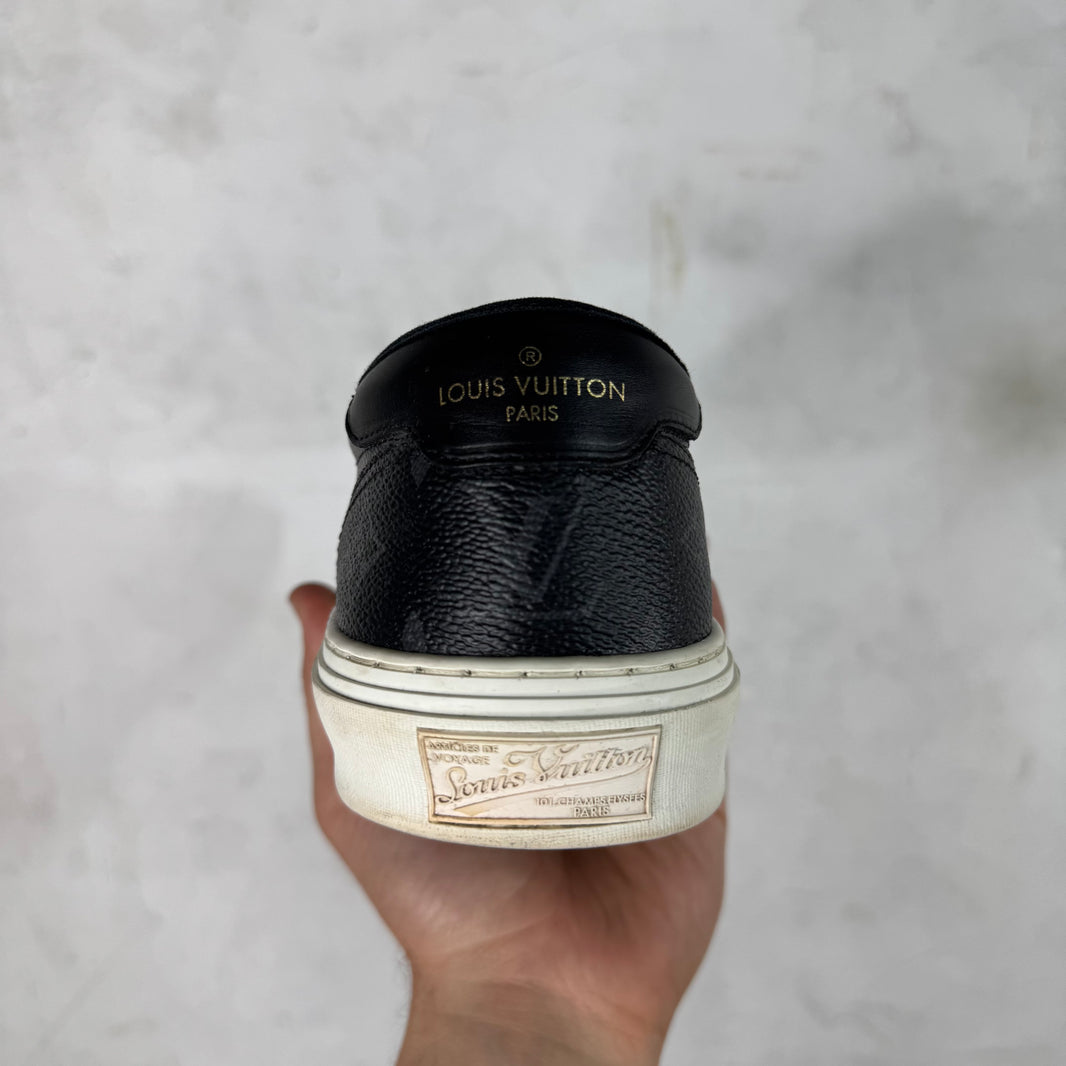 Louis Vuitton Graphite Monogram Trocadero Sneakers