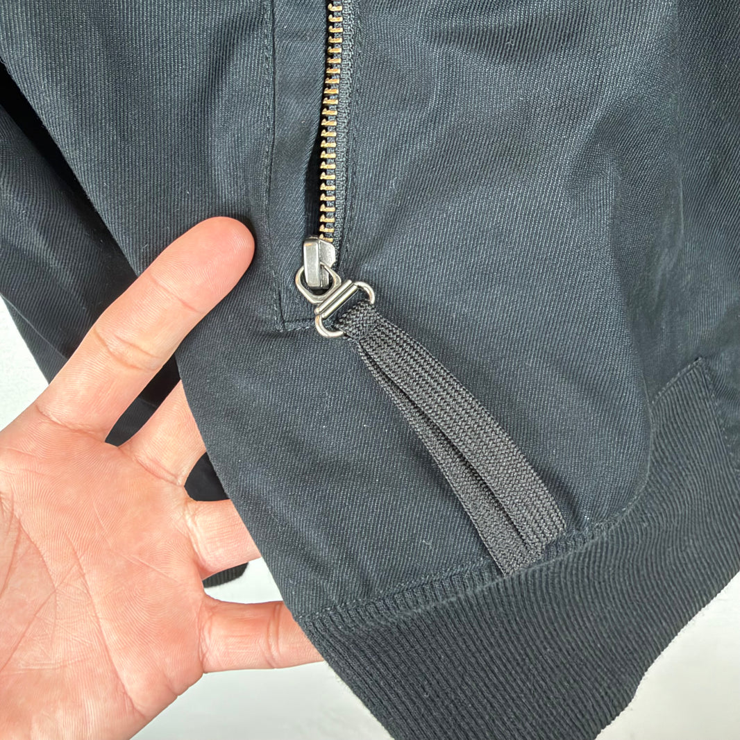 Helmut Lang Black Bomber Jacket