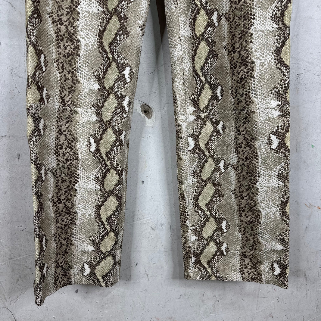 Stussy Snakeskin Leather Pants