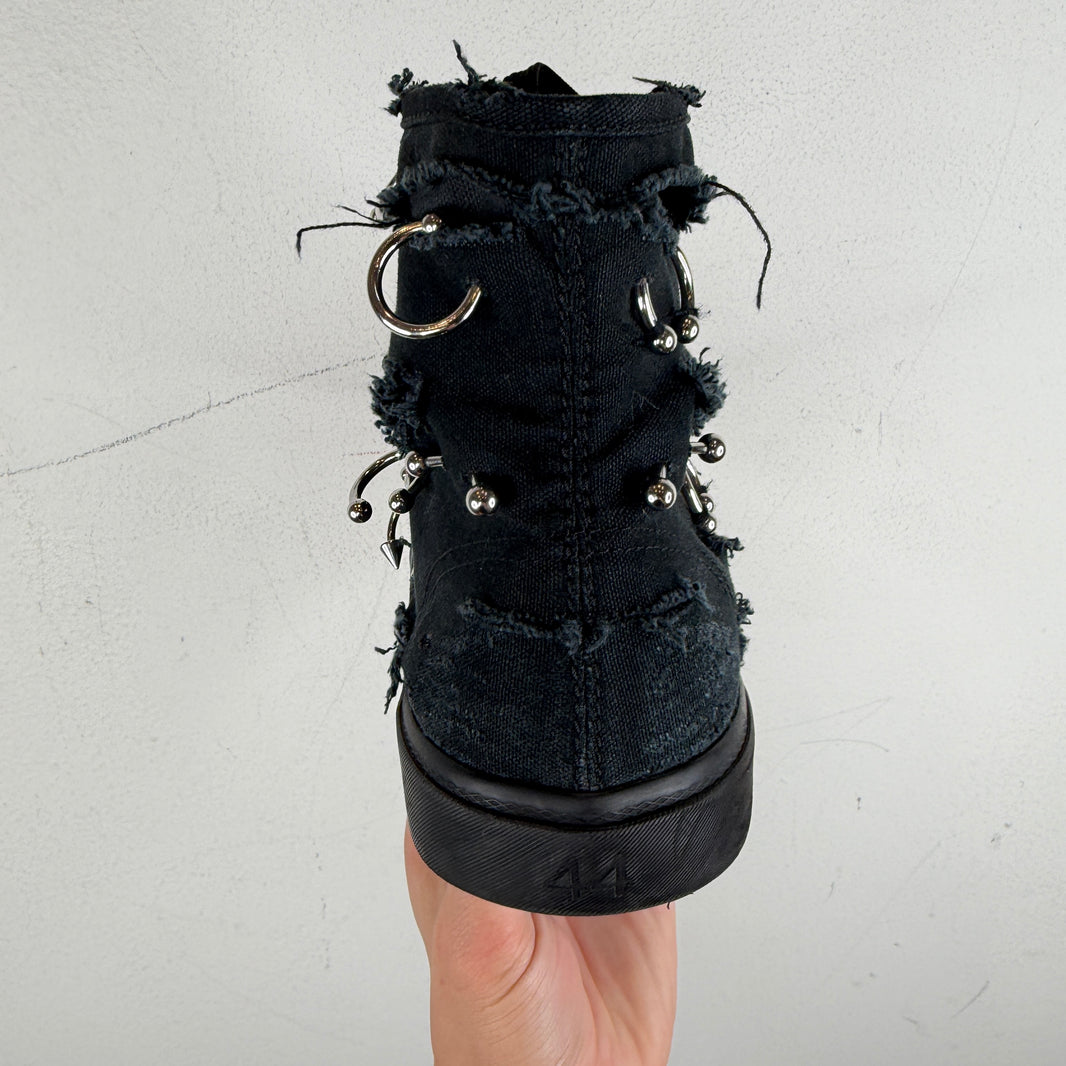 Balenciaga Pierced Paris High Top Sneakers