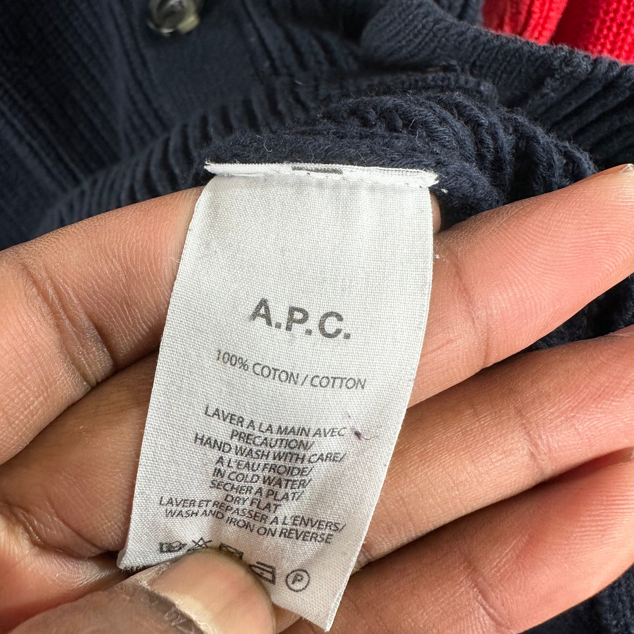 A.P.C x Kid Cudi Knitted Heavy Cardigan