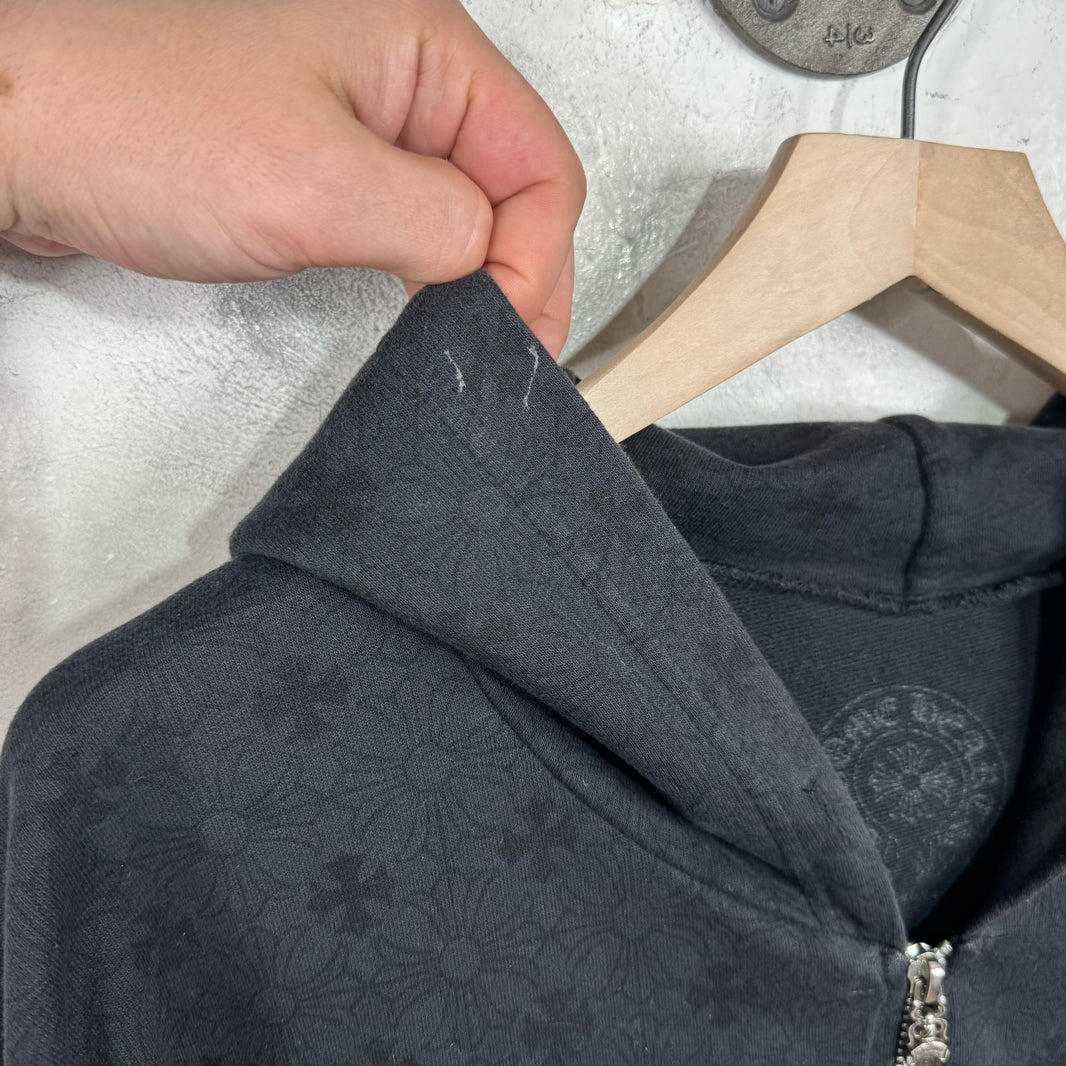 Chrome Hearts Monogram Plus Zip Hoodie