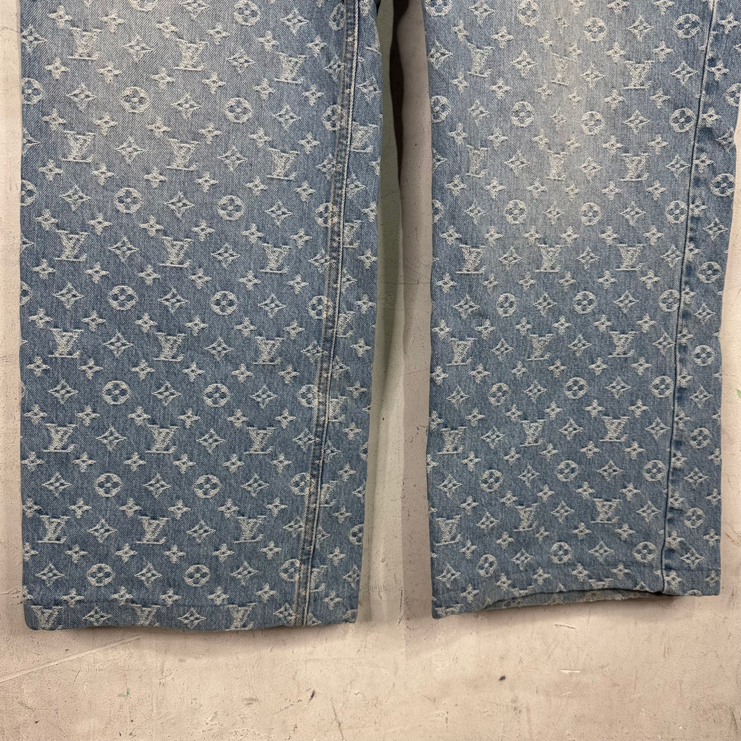 Louis Vuitton Monogram Grafitti Jeans