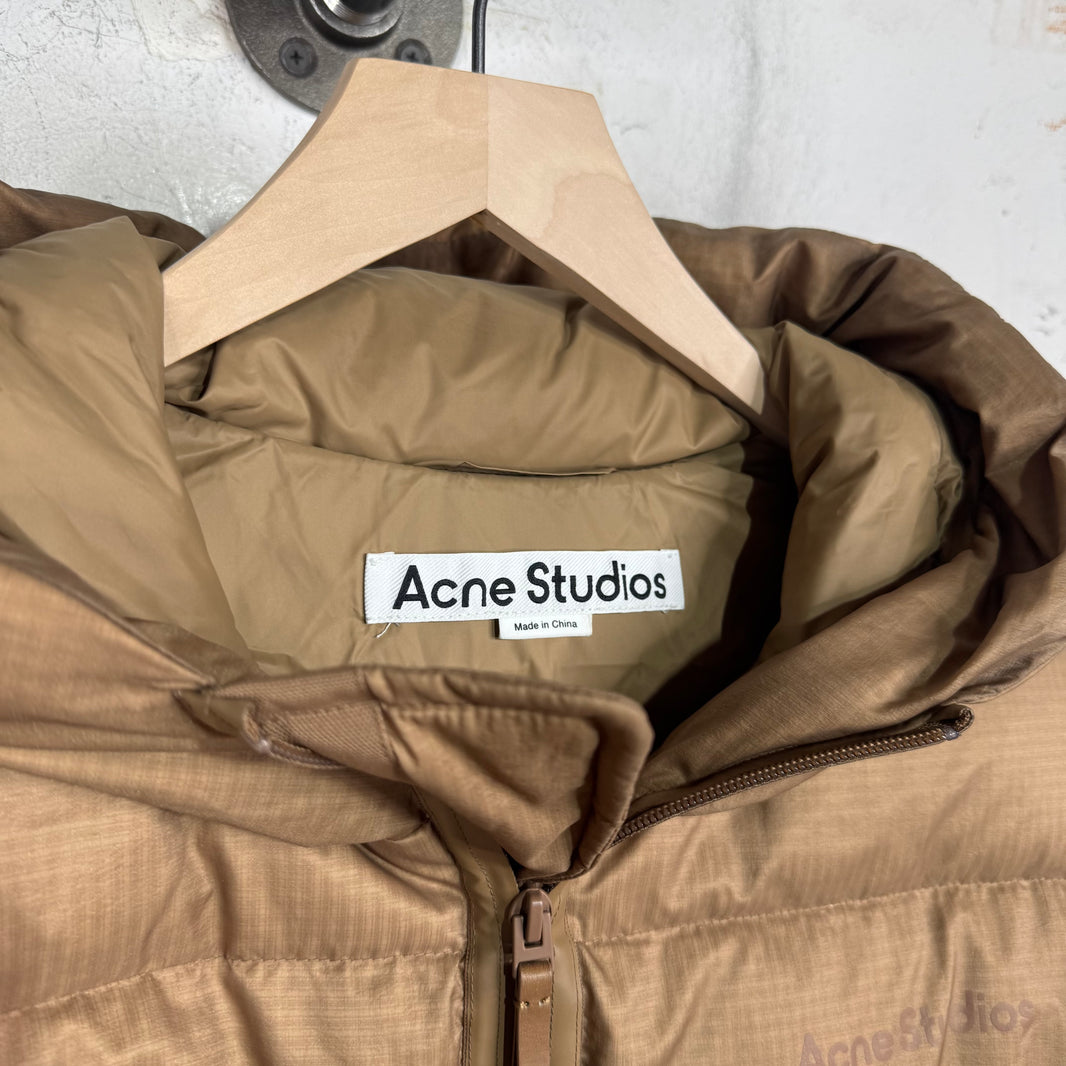 Acne Studios Beige Puffer Jacket