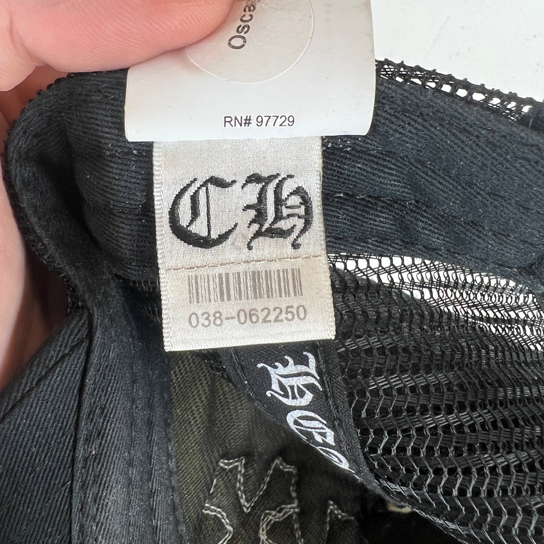 Chrome Hearts Black Cemetery Hat